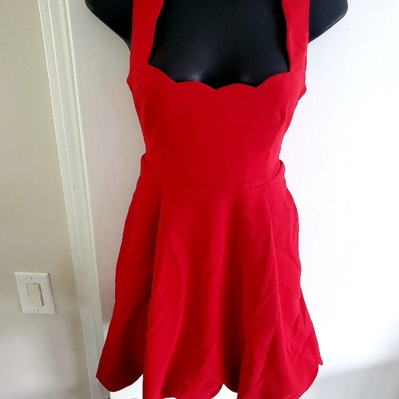 Nasty gal red cocktail dress - Picture 3 of 5